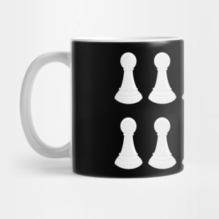 White Pawns Mug